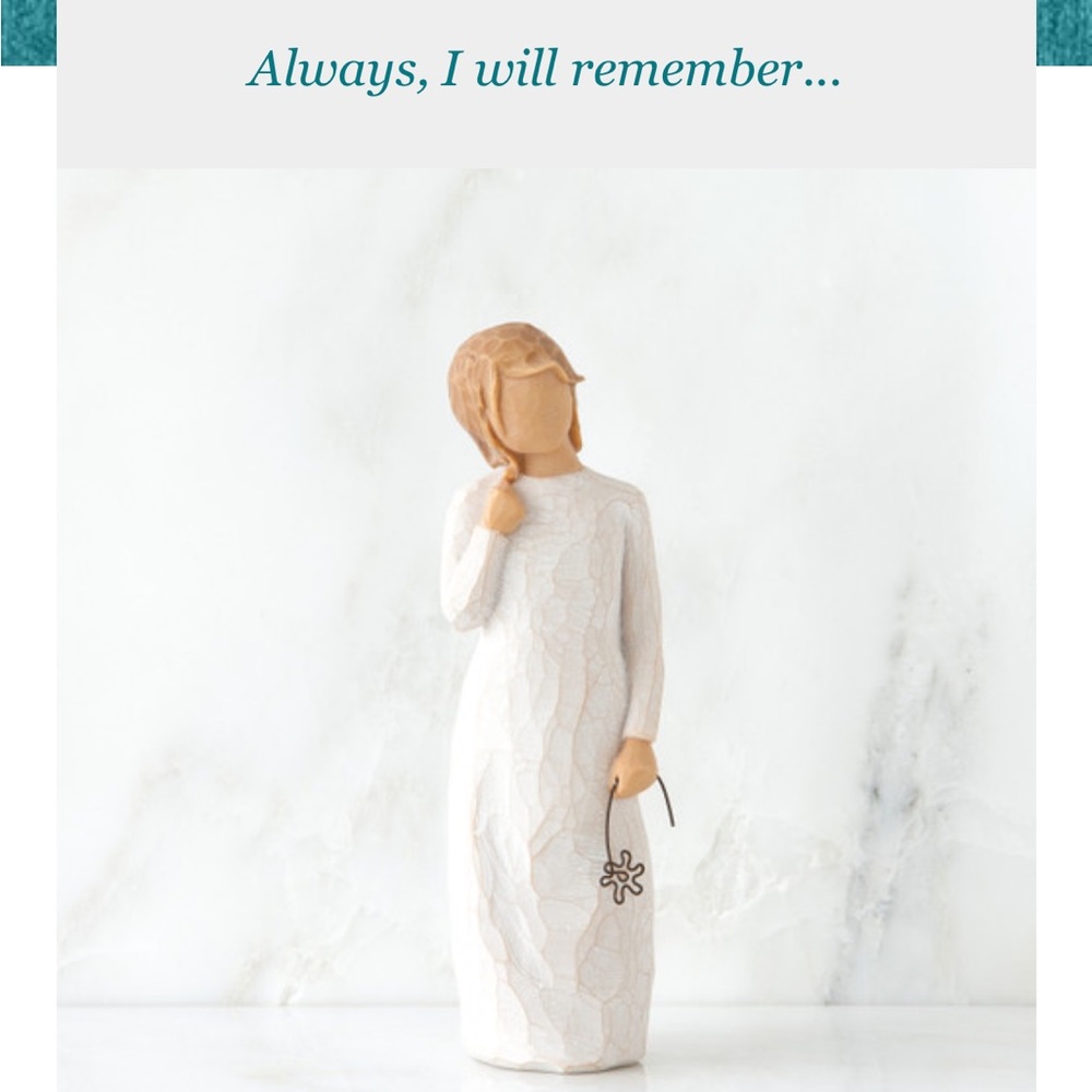 Willow tree… Remember statue